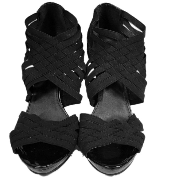 Shiekh Womens Stiletto Heel Size 9 Black - Picture 3 of 6